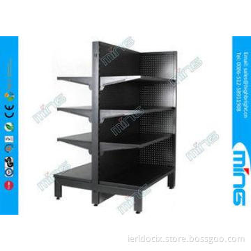 Pegboard Shelves Heavy Duty Retail Display Shelves With End